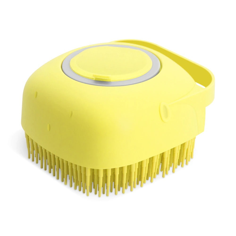 Shampoo Massager Brush Massage Comb Grooming Scrubber Shower Brush For Bathing Short Hair Soft Silicone Brushes