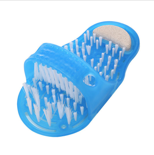 Foot Wash Artifact Brush Slippers Brush Bathroom Lazy Slippers