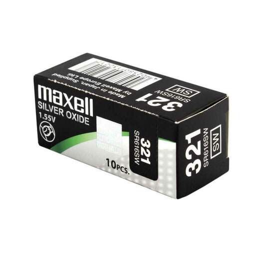 Button battery Maxell SR616SW 321 1,55 V Button Cell Batteries-0